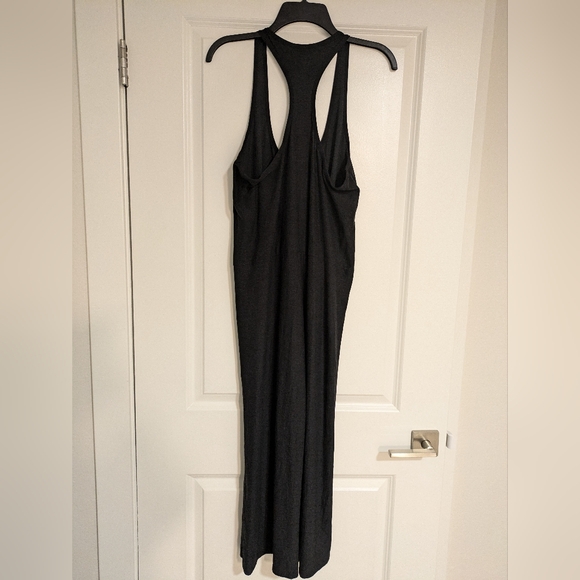 Beyond Yoga Featherweight Hang Loose Jumpsuit Size L Darkest Night Black - Picture 6 of 10